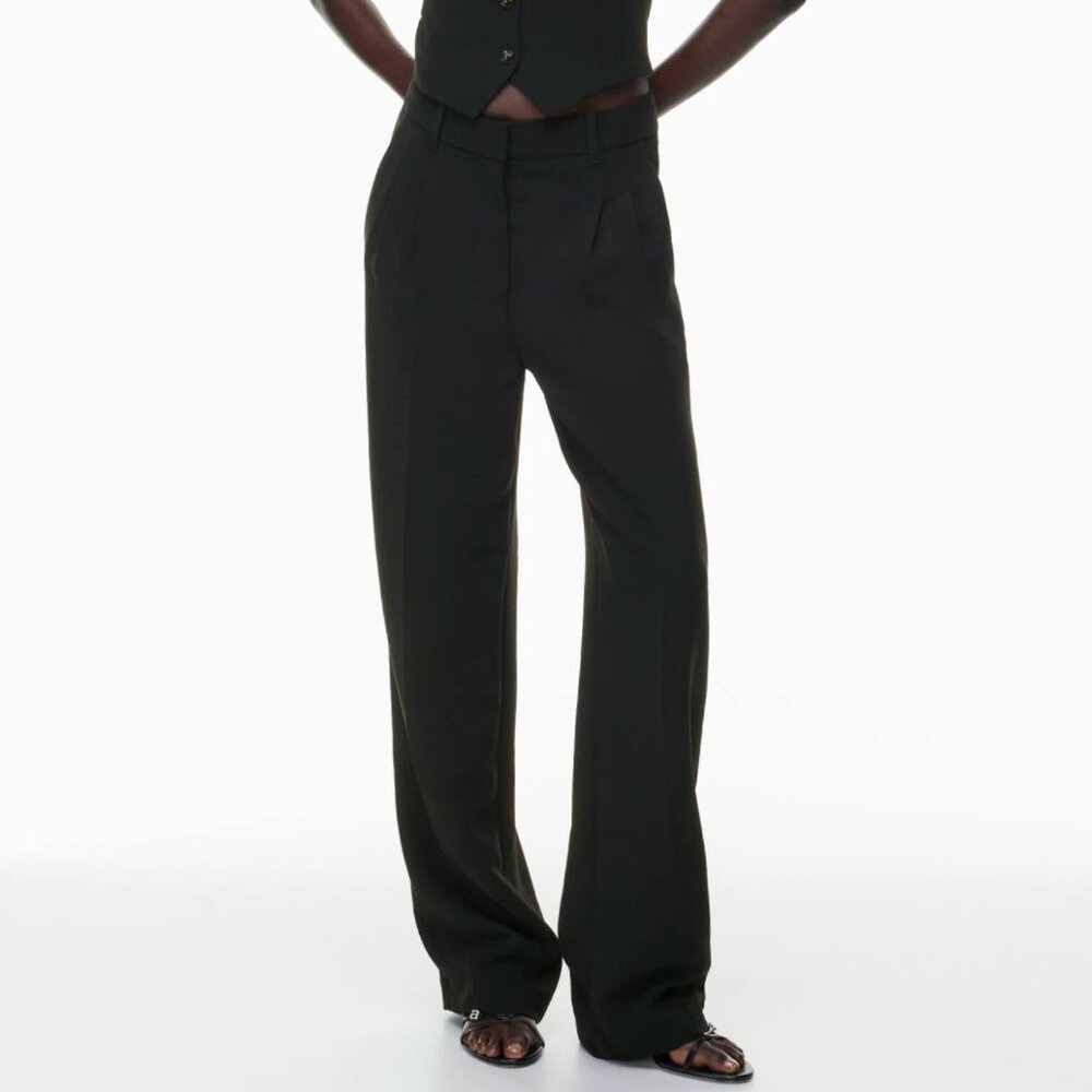 Aritzia Wilfred Effortless Pants in Black - Tall